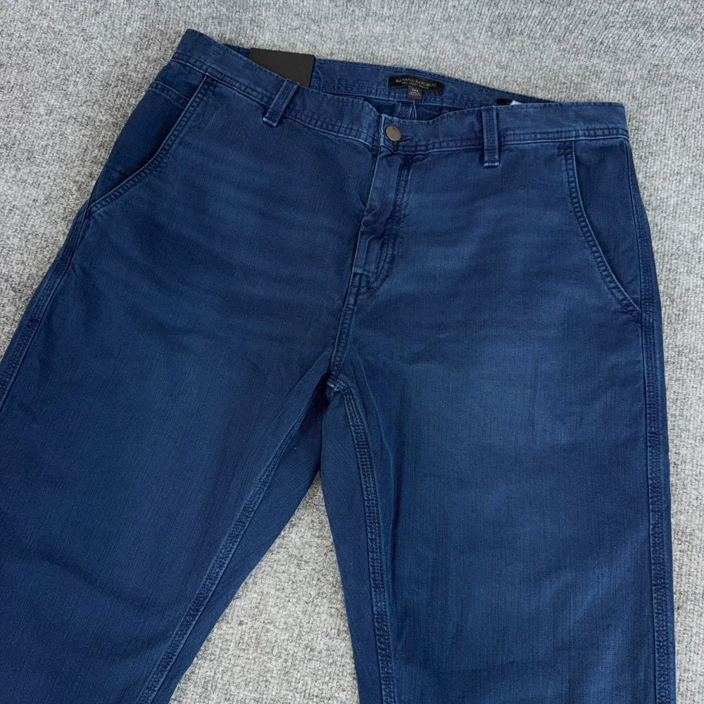 Banana Republic Pants Men 36x30 Mill Valley Surplus Garment Dyed Relaxed Tapered